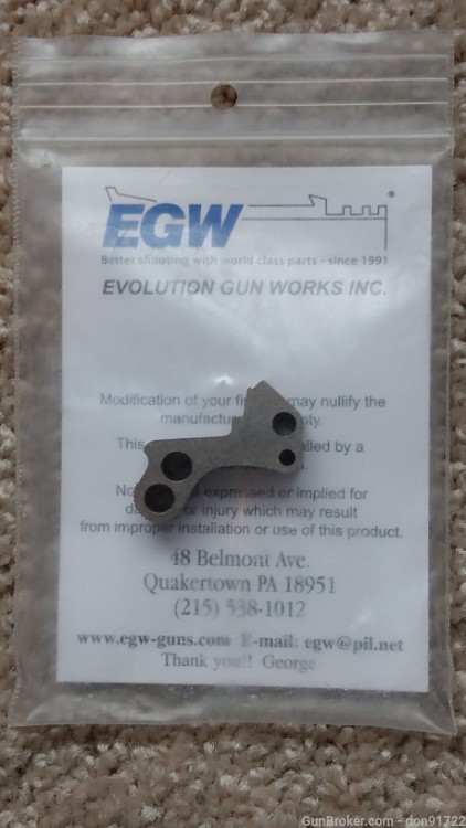 NIB! Evolution Gun Works "EGW" EAA/P9 Competition Hammer [20010] (FREE S&H)-img-0