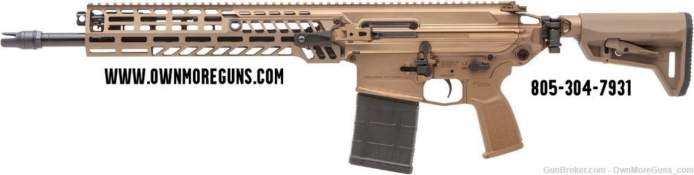SIG SAUER MCX SPEAR 7.62X51 16" COY 20+1 RSPEAR-762-16B 7.62 x 51mm 308 Win-img-1
