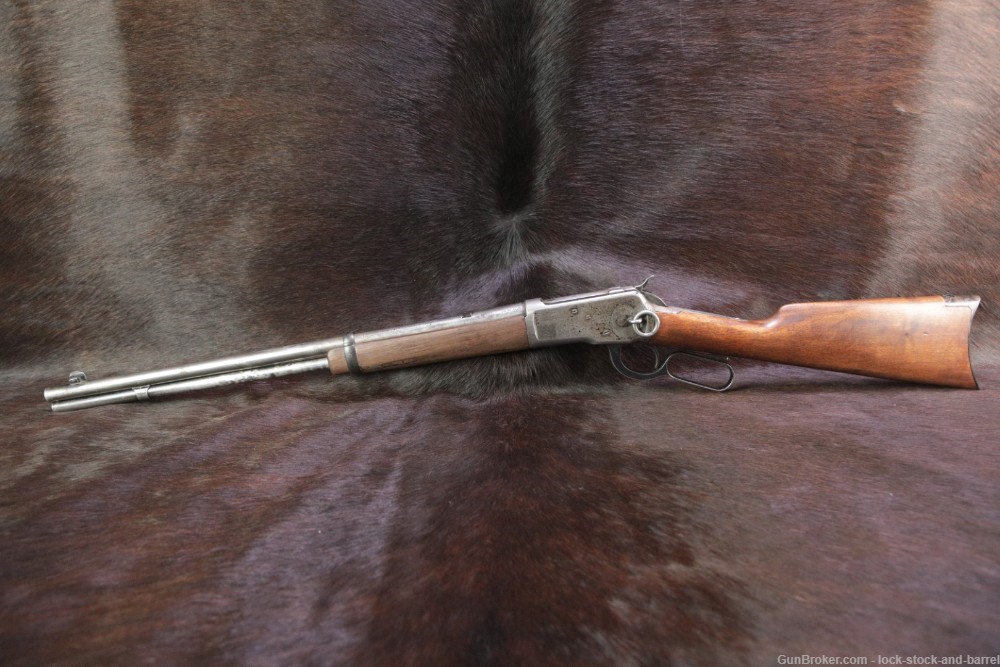 Winchester Model 92 SRC 1892 Carbine .32 WCF 20" Lever Action Rifle C&R-img-8