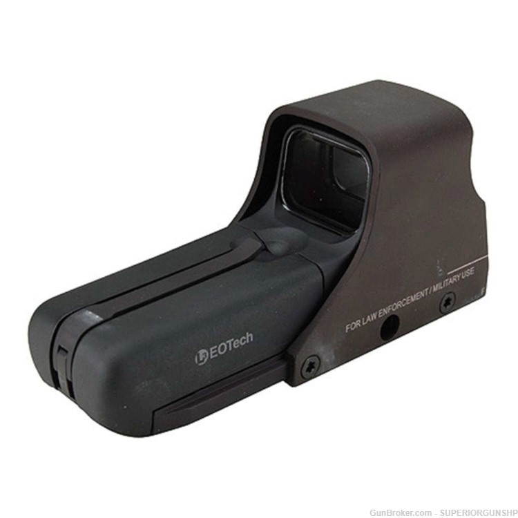 EOTech 512.A65 Holographic Red Dot Sight, Picatinny Mount, Black-img-0