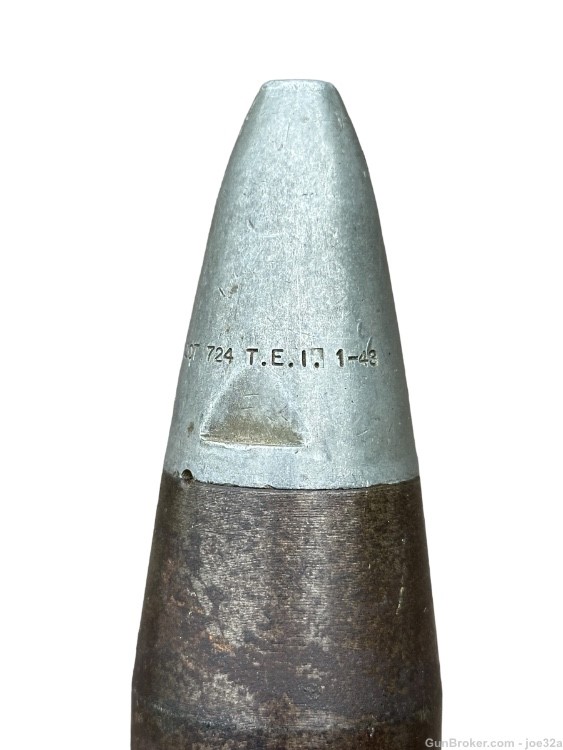 WW2 US inert 40mm US navy Gun Dummy ammo Round WWII inert mk1 mod 3 1942 mk-img-2
