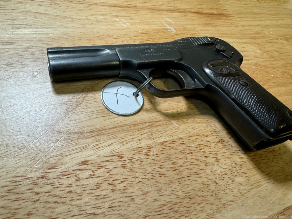 FN model 1900 .32ACP Pistol Fair Condition No Magazine-img-7