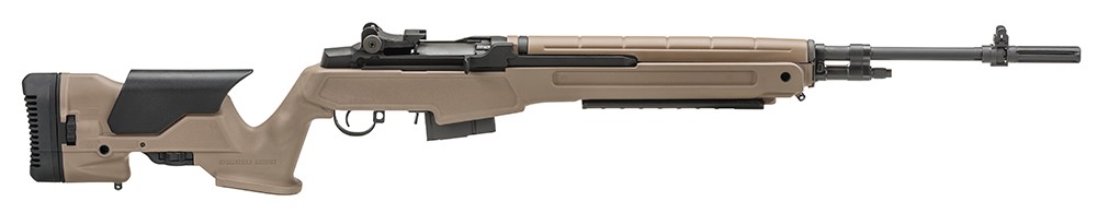 Springfield M1A Loaded Precision 308Win 10+1 22 NM Barrel Steel Rec Adj NM -img-0