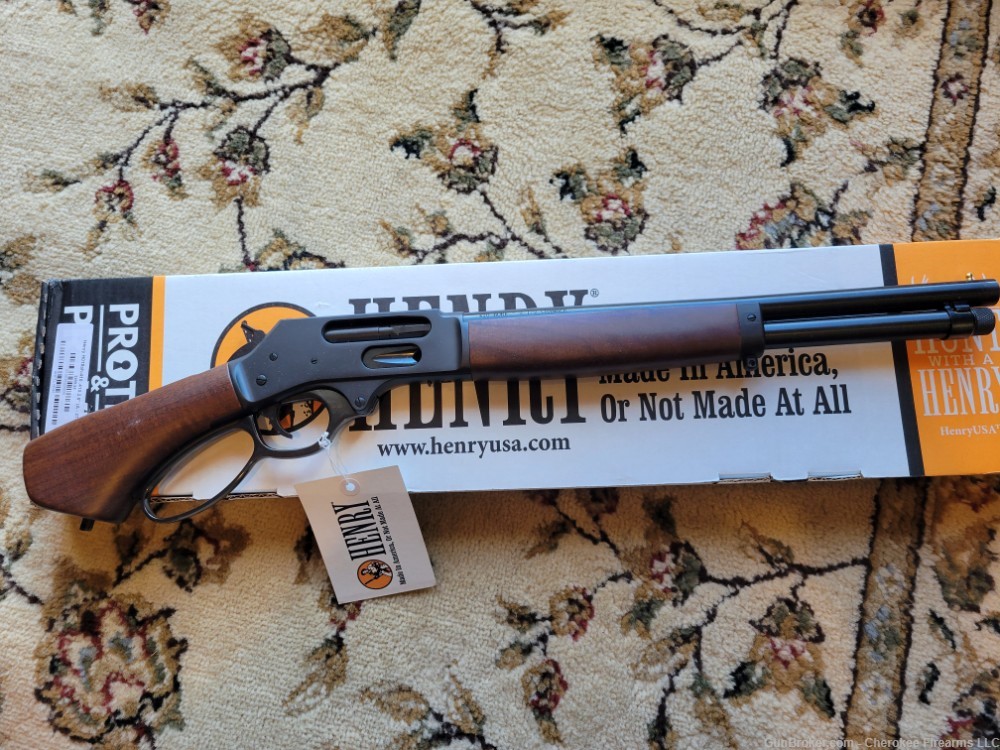 Henry Axe .410 Lever action shotgun w/ Henry Case. NIB-img-0