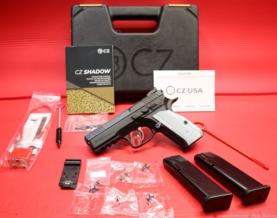CZ Shadow 2 Compact 9mm 15rd Optic Ready PENNY START no reserve-img-0