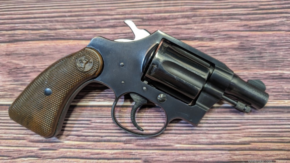  Colt Detective Special Revolver .38 Colt New Police 2" 1951 PENNY START-img-0