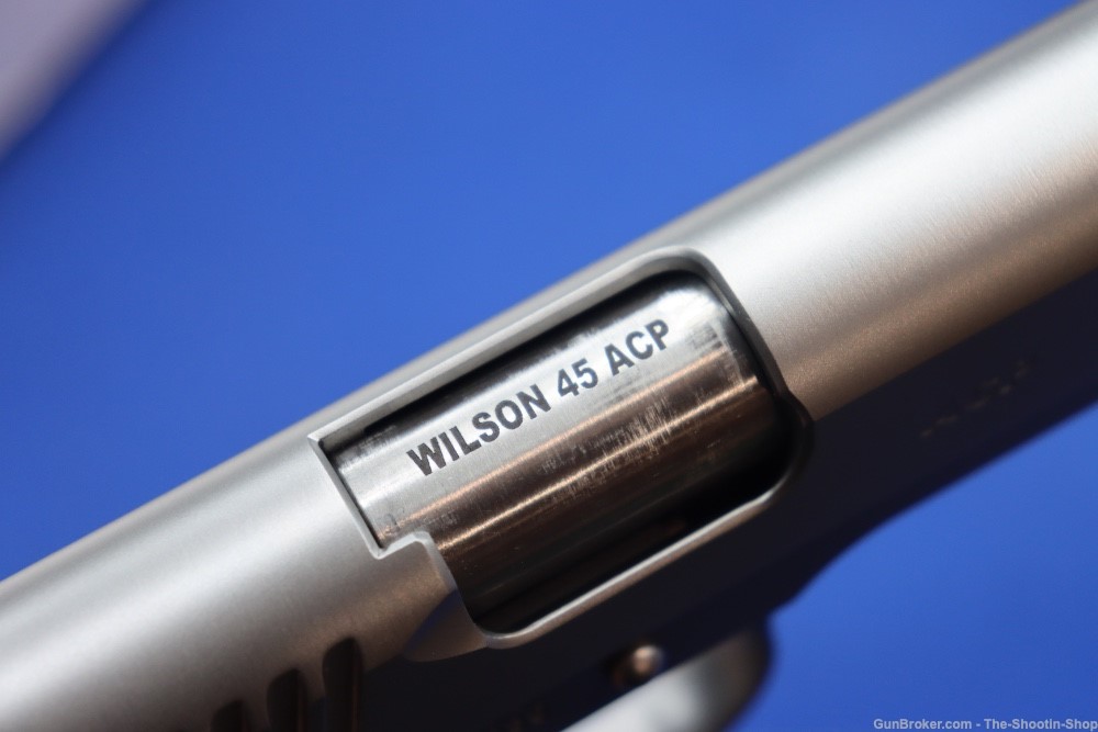 Wilson Combat Model ACP Commander 1911 Pistol 45ACP Match STAINLESS G10 45-img-17