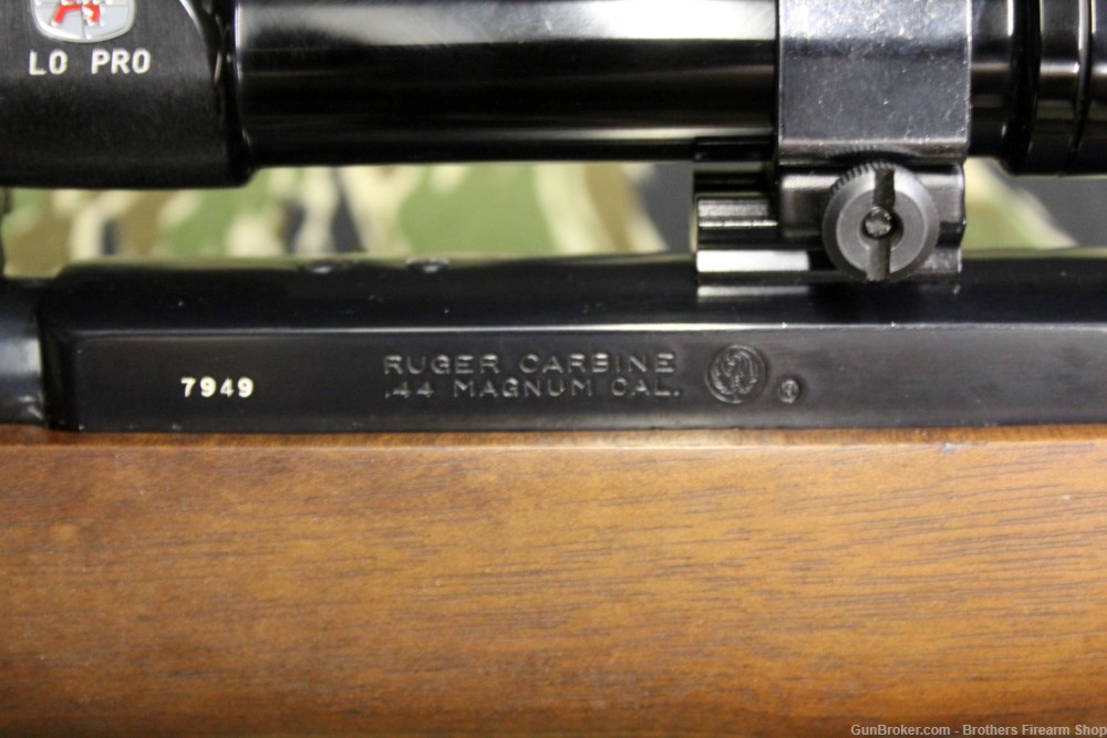 Ruger Carbine 44 Mag Early Model 1962 MFG Scope Excellent Shape-img-4