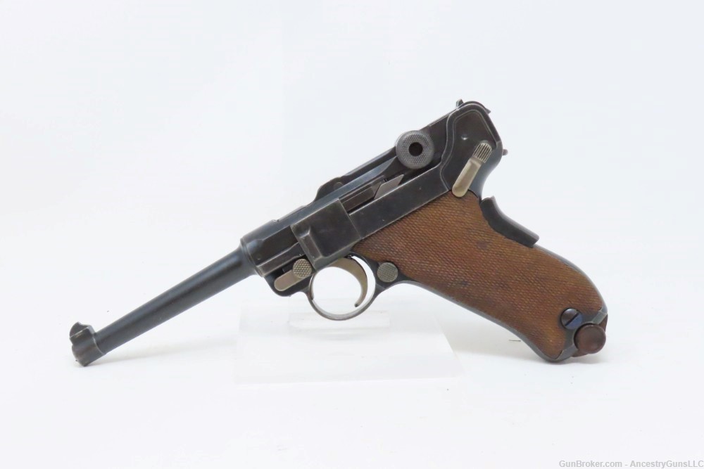 DWM BRAZILIAN Contract LUGER M1906 7.65x21mm Pistol C&R HOLSTER/TOOL-img-3