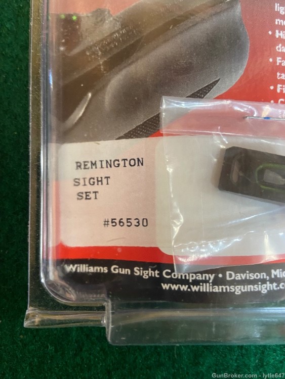 Williams fire sights new Remington rifle set-img-2