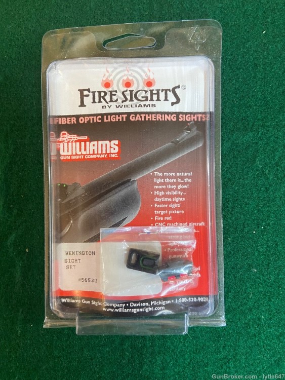 Williams fire sights new Remington rifle set-img-0