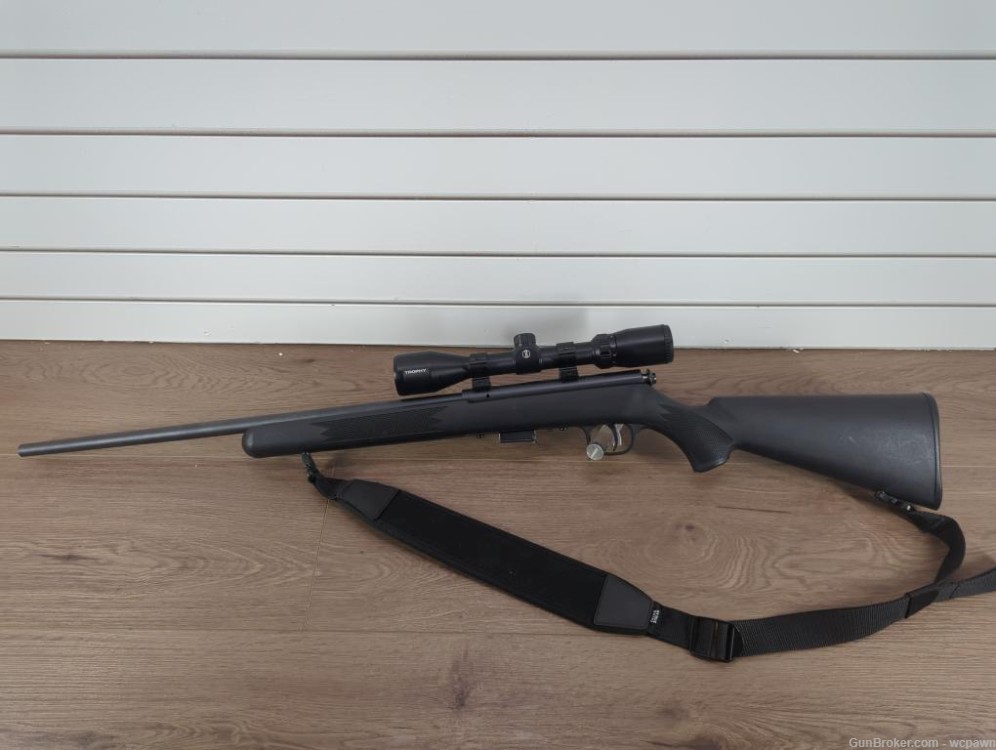 SAVAGE ARMS 93R17 BOLT ACTION 17HMR RIFLE W/BUSHNELL OPTIC #WCP021587-img-5