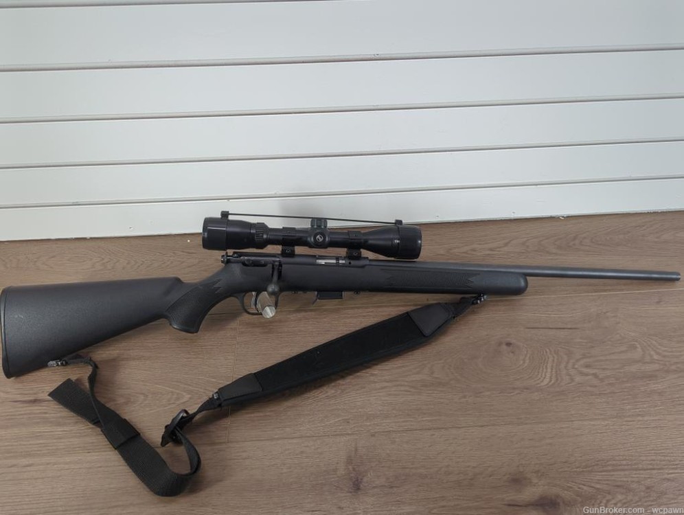 SAVAGE ARMS 93R17 BOLT ACTION 17HMR RIFLE W/BUSHNELL OPTIC #WCP021587-img-0
