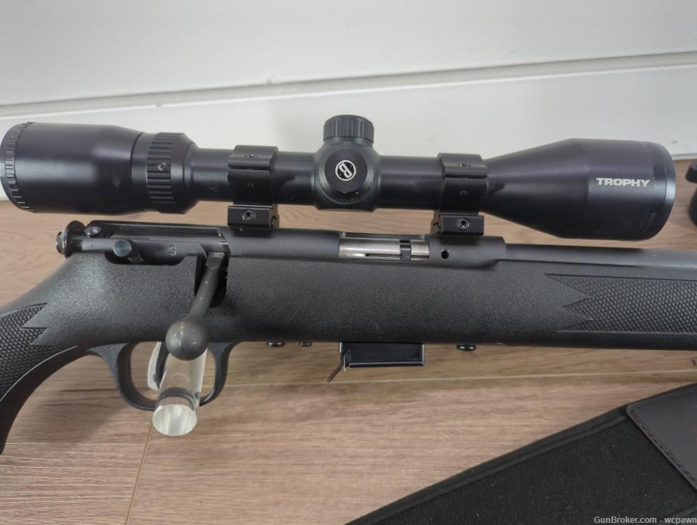 SAVAGE ARMS 93R17 BOLT ACTION 17HMR RIFLE W/BUSHNELL OPTIC #WCP021587-img-2