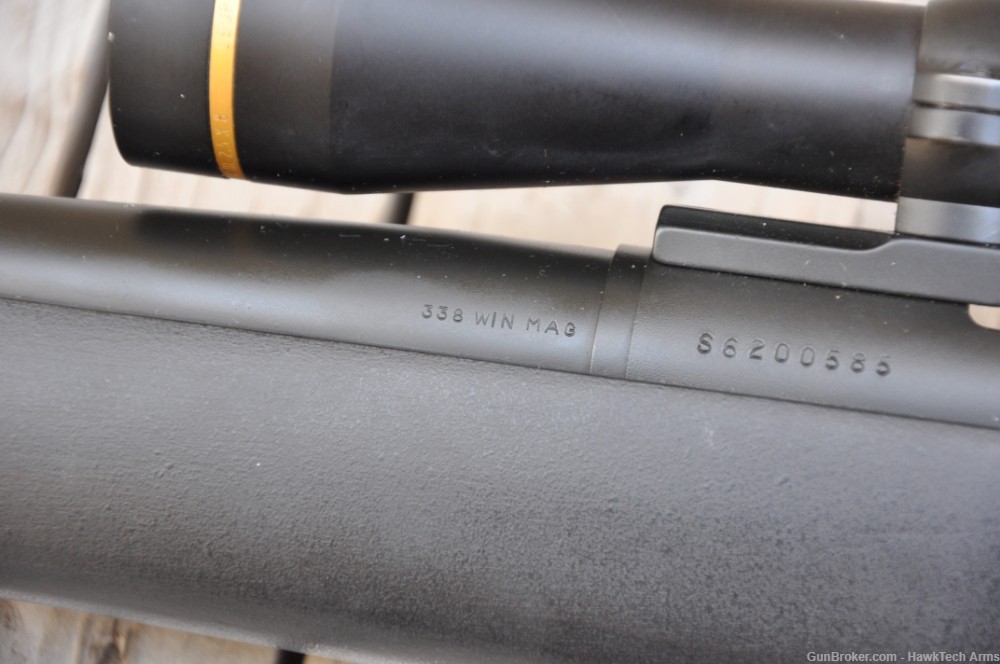 Custom Remington 700 BDL 338 Win Mag Shilen Match Barrel Leupold Vari-X III-img-7