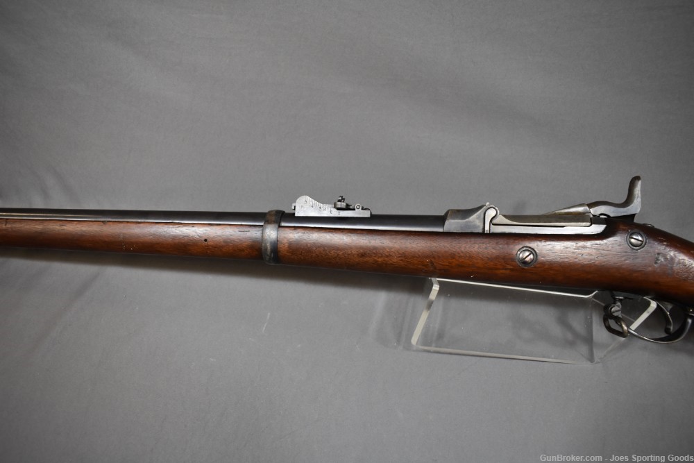 Antique U.S. Springfield Model 1878 - Single-Shot Rifle w/ Bayonet-img-8