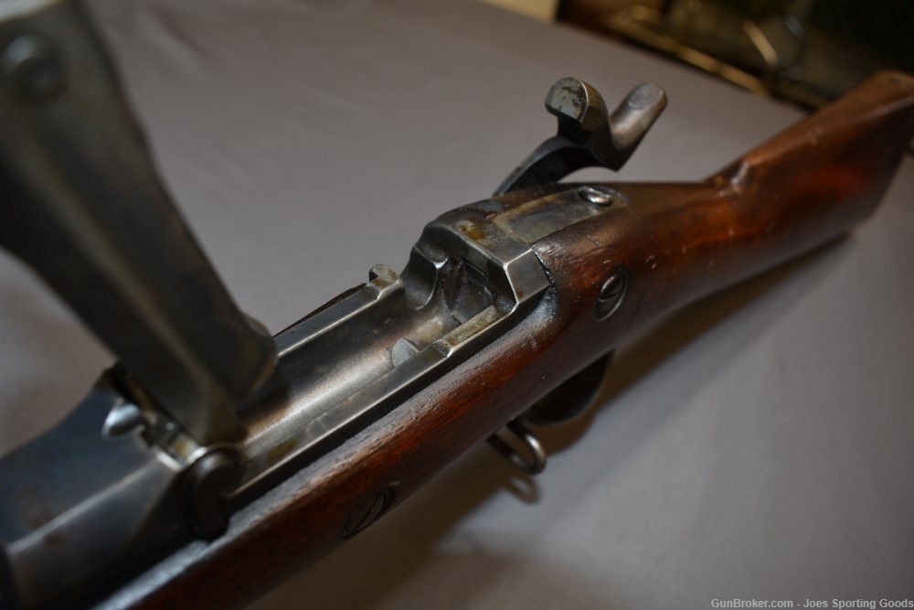 Antique U.S. Springfield Model 1878 - Single-Shot Rifle w/ Bayonet-img-29