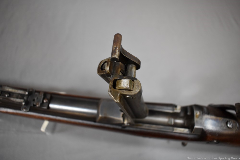 Antique U.S. Springfield Model 1878 - Single-Shot Rifle w/ Bayonet-img-27