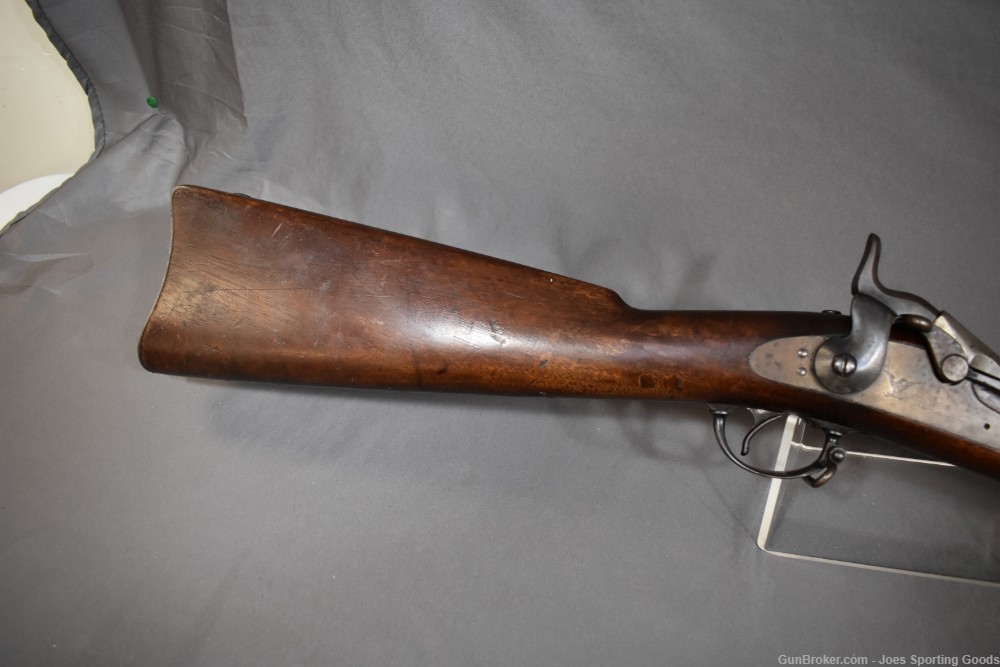 Antique U.S. Springfield Model 1878 - Single-Shot Rifle w/ Bayonet-img-1