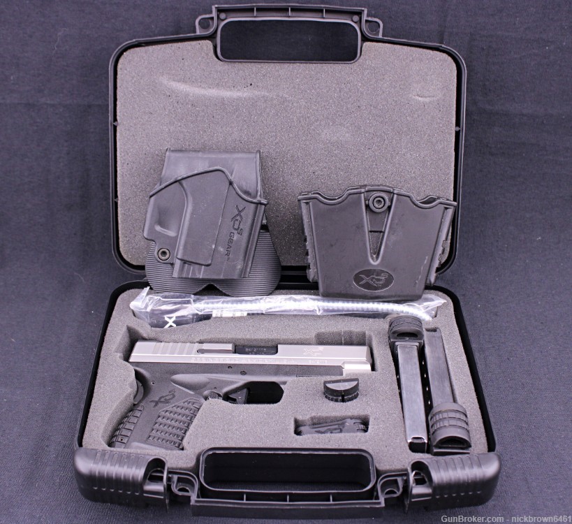 SPRINGFIELD XDS-45 4.0 .45 ACP 4” BBL 7+1 CAP 2 TONE W/ HOLSTER AND CASE-img-18