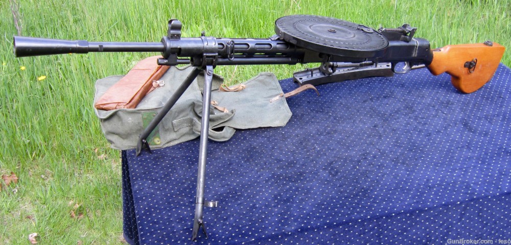 Poland DP28 kit, chromed barrel, Degtyaryov,monopod,3 pans,carrier,tools-img-29