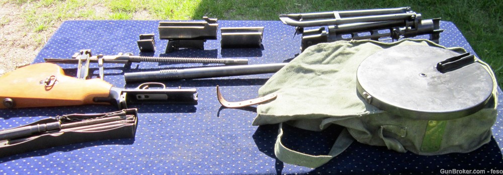Poland DP28 kit, chromed barrel, Degtyaryov,monopod,3 pans,carrier,tools-img-28