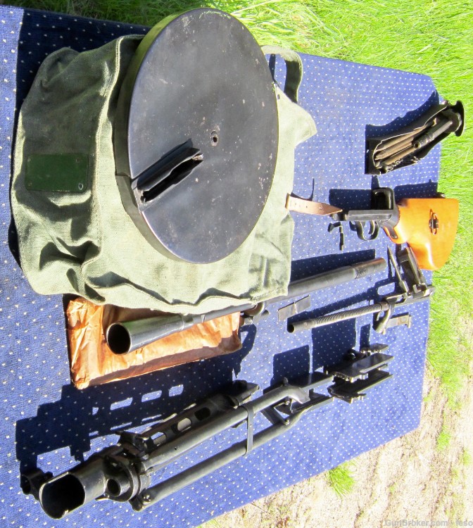 Poland DP28 kit, chromed barrel, Degtyaryov,monopod,3 pans,carrier,tools-img-11