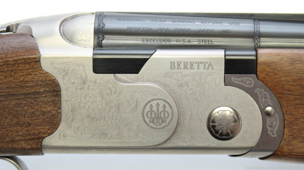 Beretta Silver Pigeon I 30" Barrel 3" 12 Ga O/U Wood Stock Shotgun J686FJ0-img-10