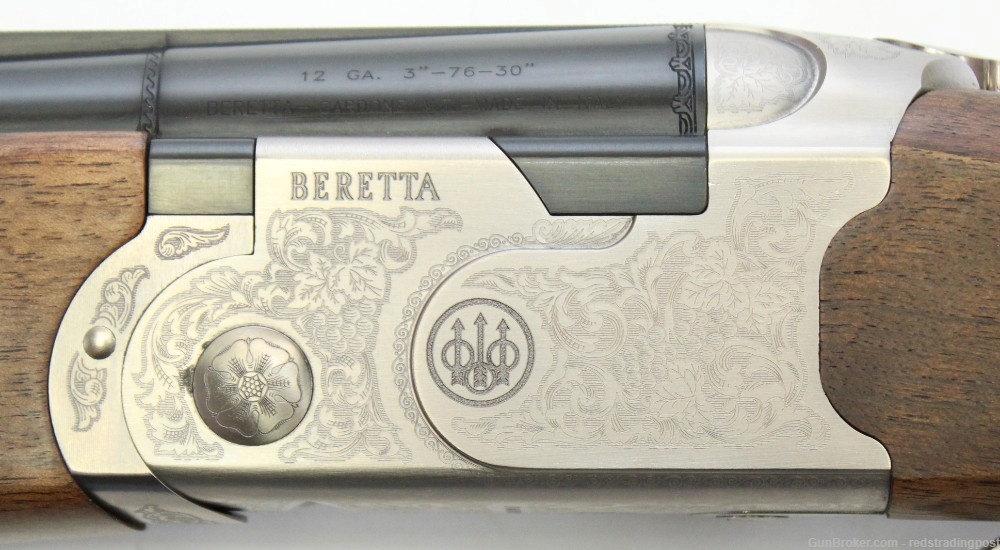 Beretta Silver Pigeon I 30" Barrel 3" 12 Ga O/U Wood Stock Shotgun J686FJ0-img-8