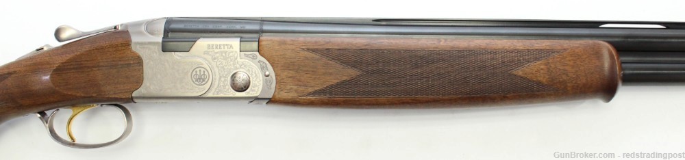 Beretta Silver Pigeon I 30" Barrel 3" 12 Ga O/U Wood Stock Shotgun J686FJ0-img-2