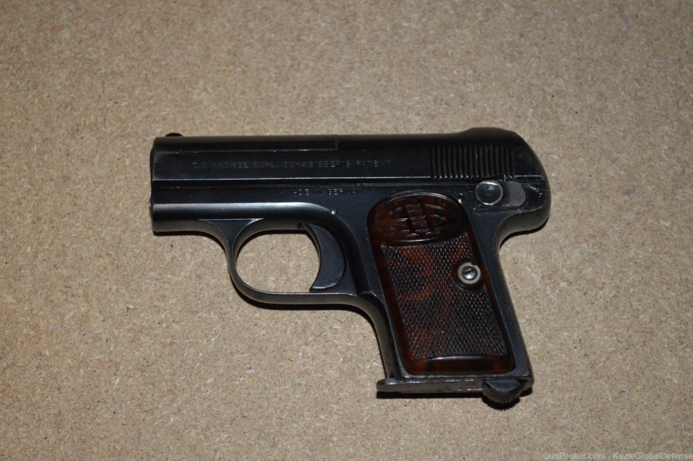 C.G. Haenel Suhl, Model 1 6.35mm| German Vest Pocket .25 -img-0