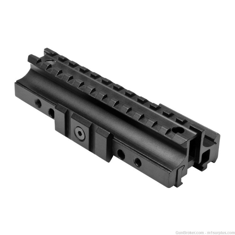 Multi Rail Riser Mount + 30mm Red Dot Aiming Sight for AR15 Colt M4 SW MP15-img-4