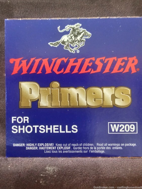 1000 Winchester 209, primers for shot shells-img-0