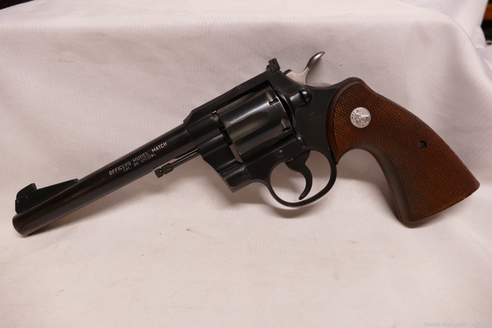 Colt Officers Model Match Revolver cal. 38 SPL-img-0