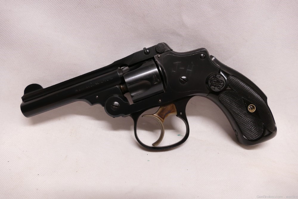 S&W 3rd Model Safety Hammerless Revolver cal 32 S&W-img-0
