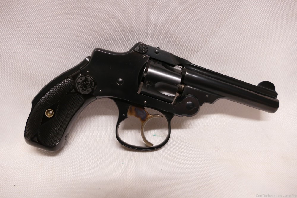 S&W 3rd Model Safety Hammerless Revolver cal 32 S&W-img-1