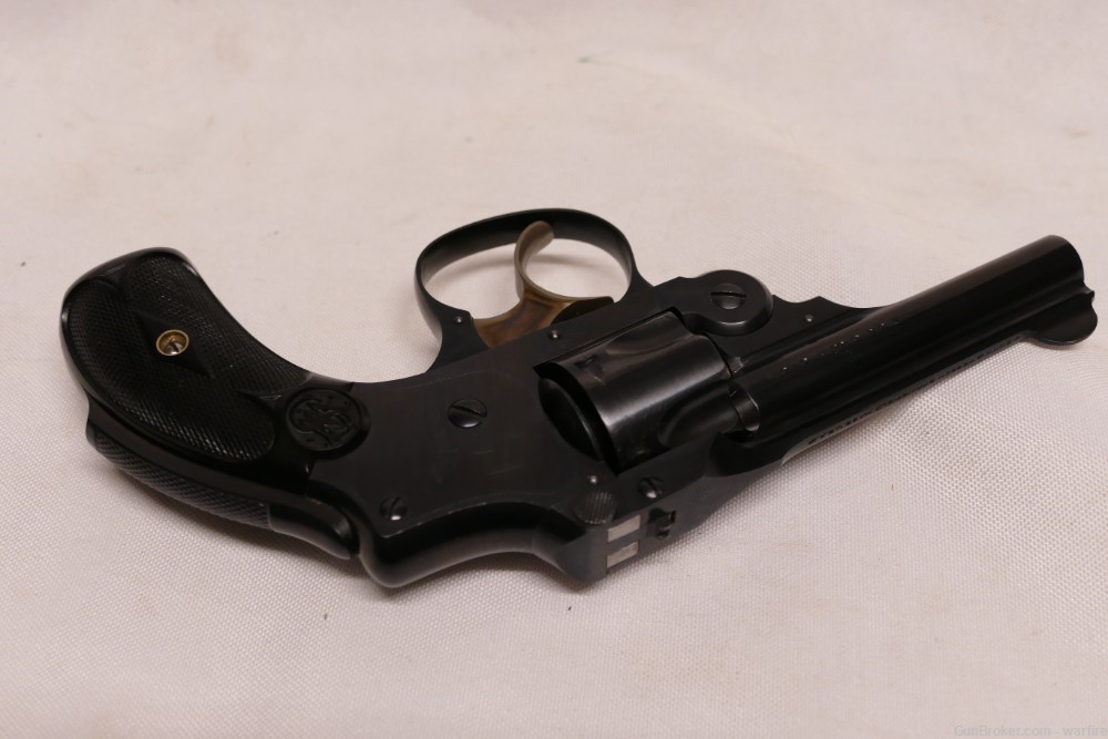 S&W 3rd Model Safety Hammerless Revolver cal 32 S&W-img-3