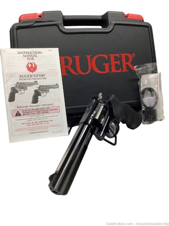 Ruger GP100 Double Action .357 Revolver VERY GOOD!-img-0
