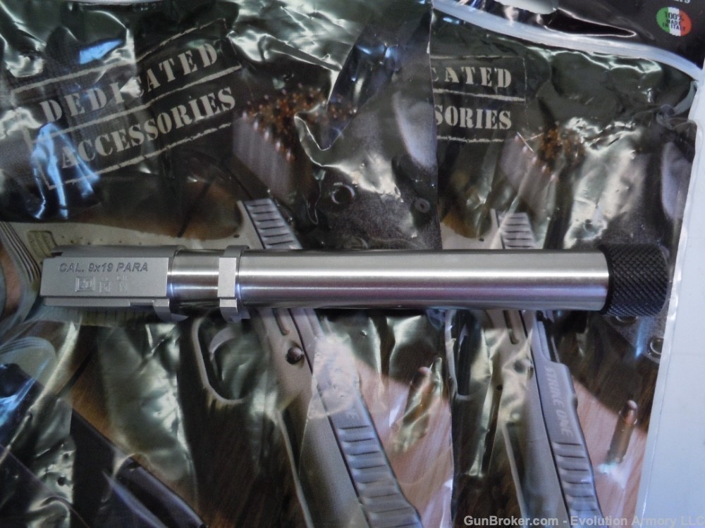 ARSENAL STRIKE ONE * 9MM FACTORY THREADED BARRELS * VERY  RARE!  Grab one!-img-2