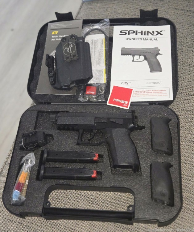 SPHINX SDP COMPACT WITH THREADED BARREL & ACCESSORIES -img-4