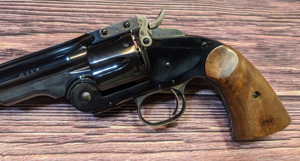 Smith & Wesson Model 3 Schofield Revolver 0030 .45 S&W PENNY START-img-5