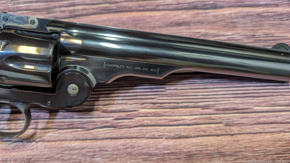 Smith & Wesson Model 3 Schofield Revolver 0030 .45 S&W PENNY START-img-16