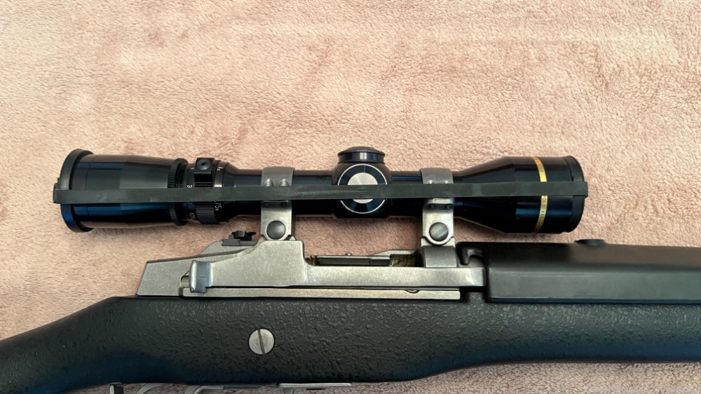 Ruger Mini-30 w/ Leupold Scope. Stainless, 18.5" Barrel 7.62X39. 1993-img-2