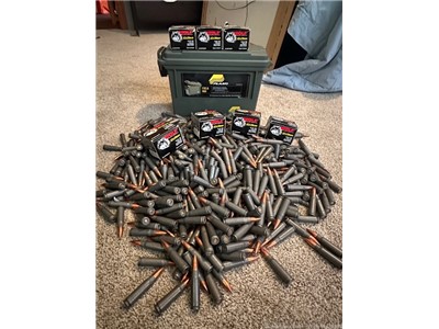 Apprx 750 rounds of Wolf 7.62x39