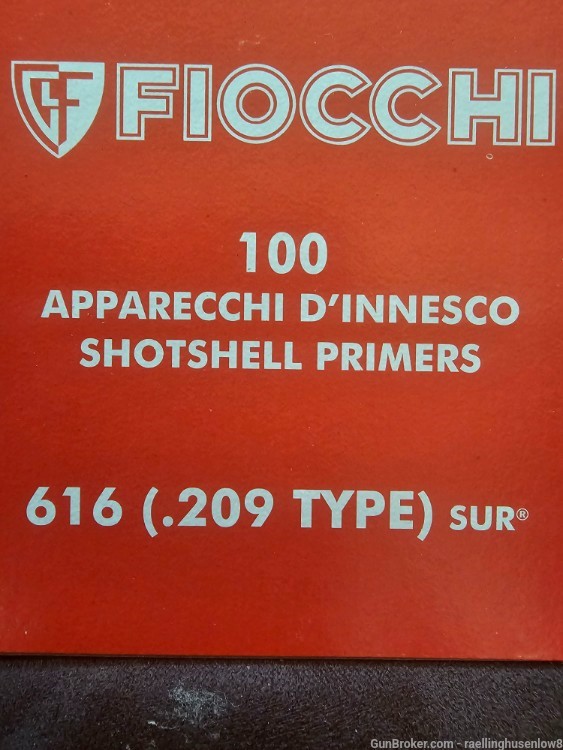 1000 Fioccio 209 shot shell primers-img-0