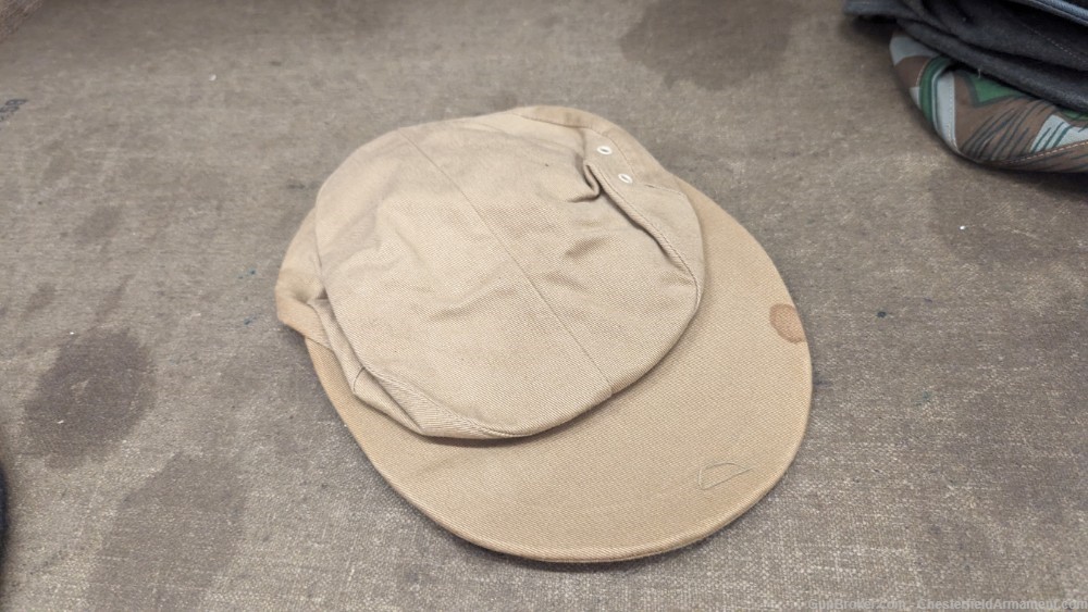 WW2 WWII DAK or tropical  cotton repro  luftwaffe  hat or cap-img-0