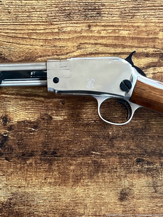 Rossi 62 SAC Takedown Nickel and Wood .22 LR-img-2