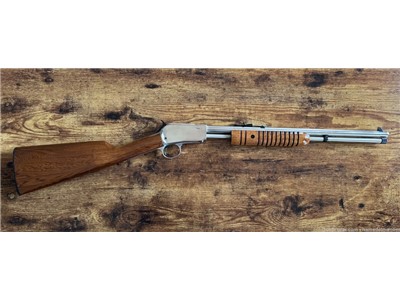 Rossi 62 SAC Takedown Nickel and Wood .22 LR