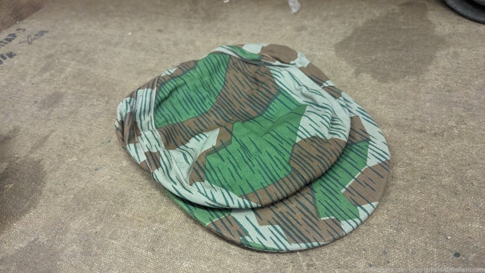 WW2 WWII lightweight cotton cam repro  luftwaffe  hat or cap -img-0
