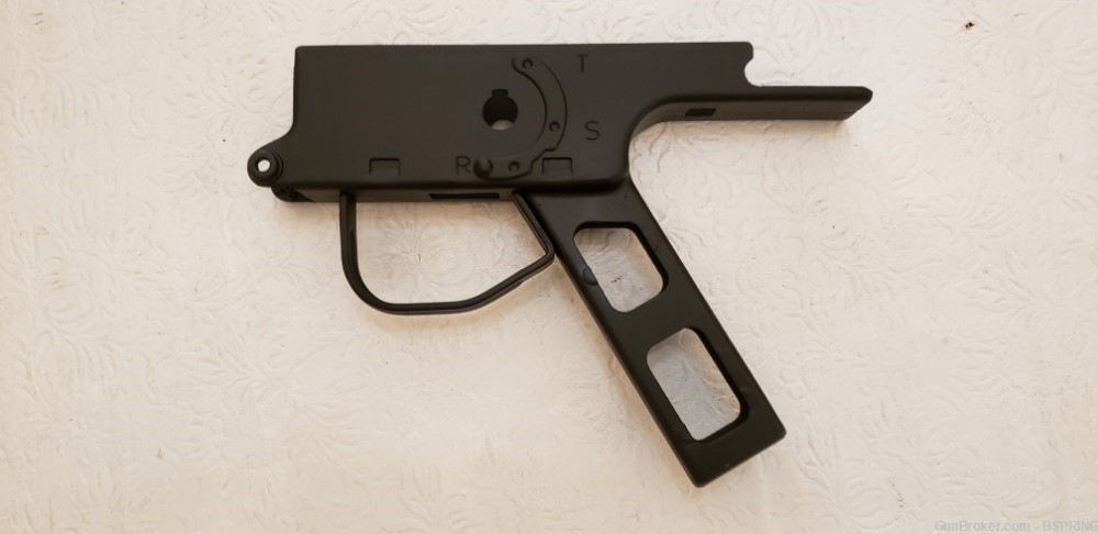 Cetme C308 black painted Clipped and pinned metal grip frame-img-0